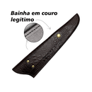 Faca Churrasco Artesanal 10 Isca Artificial