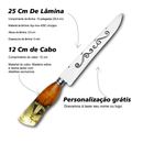 Faca Churrasco Artesanal 10 Nossa Senhora